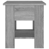 Tavolino da Salotto Grigio Sonoma 40x40x42 cm Legno truciolato