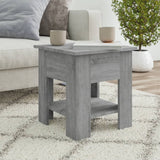 Tavolino da Salotto Grigio Sonoma 40x40x42 cm Legno truciolato