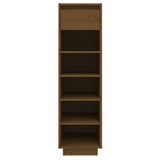 Scarpiera ambra 30x34x105 cm in Legno Massello di Pino