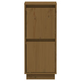 Credenze 2 pz Ambra 31,5x34x75 cm in Legno Massello di Pino