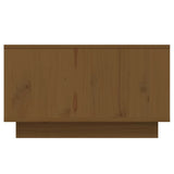 Tavolino da Salotto ambra 55x56x32 cm in Legno Massello di Pino
