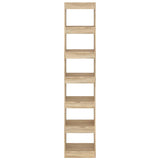 Libreria/Divisorio Rovere Sonoma 40x30x198 cm