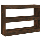 Libreria/Divisorio Rovere Fumo 100x30x72 cm