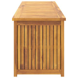 Cassa da Giardino 200x50x55 cm in Legno Massello di Teak