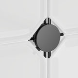 Contenitore a Cubo con 9 Cubi e Ante Trasparente PP