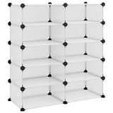 Scarpiera Trasparente 84x32x88,5 cm in PP
