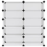 Scarpiera Trasparente 84x32x88,5 cm in PP