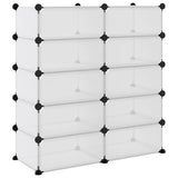 Scarpiera Trasparente 84x32x88,5 cm in PP