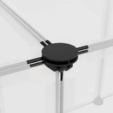 Gabbia per Piccoli Animali Trasparente 143x107x93 cm PP Acciaio