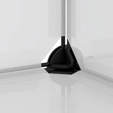 Gabbia per Piccoli Animali Trasparente 142x74x93cm PP e Acciaio