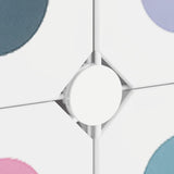 Armadio a Cubi per Bambini con 10 Cubi Bianco PP