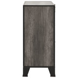 Armadi Portaoggetti 2 pz Grigi 72x36x82 cm Metallo e MDF