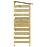 Pergole con Tetto 2 pz 100x90x200 cm Legno di Pino Impregnato