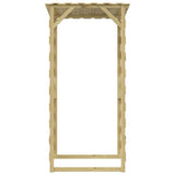 Pergole con Tetto 3 pz 100x90x200 cm Legno di Pino Impregnato
