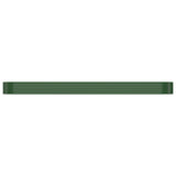 Letto Giardino Acciaio Zincato 507x100x36 cm Verde