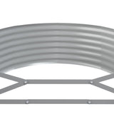 Letto Giardino Acciaio Zincato 507x100x36 cm Verde