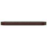 Letto Giardino Acciaio Zincato 523x140x36 cm Marrone