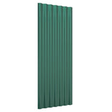 Pannelli per Tetto 12 pz Acciaio Zincato 100x36 cm