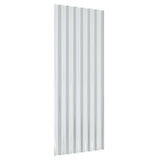 Pannelli per Tetto 12 pz Acciaio Zincato Antracite 100x36 cm