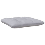 Set Divani da Giardino 9 pz con Cuscini Grigi Massello di Pino