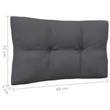 Set Salotto da Giardino 4 pz con Cuscini Legno Massello di Pino