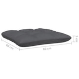 Set Salotto da Giardino 6 pz con Cuscini Legno Massello di Pino