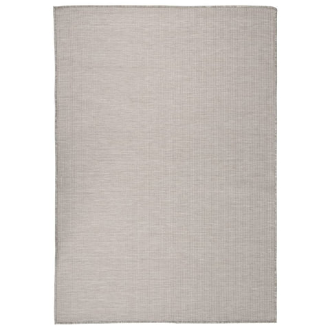 Tappeto da Esterni a Tessitura Piatta 140x200 cm Tortora
