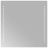 Specchio da Bagno con Luci LED 40x40 cm