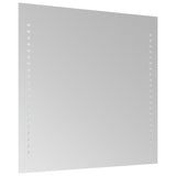 Specchio da Bagno con Luci LED 40x40 cm