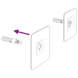 Specchio da Bagno con Luci LED 40x40 cm