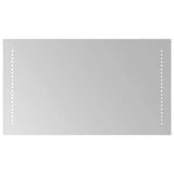 Specchio da Bagno con Luci LED 70x40 cm