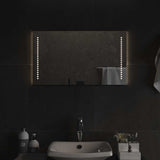 Specchio da Bagno con Luci LED 70x40 cm