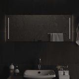 Specchio da Bagno con Luci LED 100x40 cm