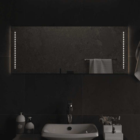 Specchio da Bagno con Luci LED 100x40 cm