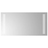 Specchio da Bagno con Luci LED 40x20 cm