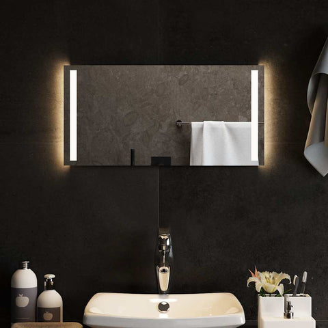 Specchio da Bagno con Luci LED 60x30 cm