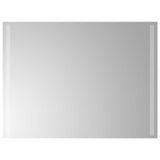 Specchio da Bagno con Luci LED 80x60 cm