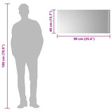 Specchio da Bagno con Luci LED 90x40 cm