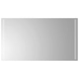 Specchio da Bagno con Luci LED 90x50 cm