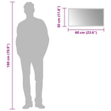 Specchio da Bagno con Luci LED 60x30 cm