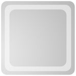 Specchio da Bagno con Luci LED 40x40 cm