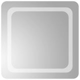 Specchio da Bagno con Luci LED 50x50 cm