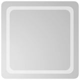 Specchio da Bagno con Luci LED 60x60 cm