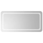 Specchio da Bagno con Luci LED 100x50 cm