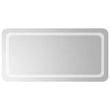 Specchio da Bagno con Luci LED 100x50 cm