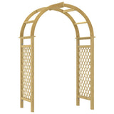 Arco con Traliccio 141x97x243 cm in Legno di Pino Impregnato