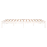 Giroletto Bianco in Legno Massello 150x200 cm King Size