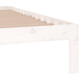 Giroletto Bianco in Legno Massello 150x200 cm King Size