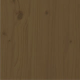 Giroletto Marrone Ambra in Legno Massello di Pino 90x200 cm