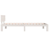 Giroletto Bianco in Legno Massello di Pino 100x200 cm